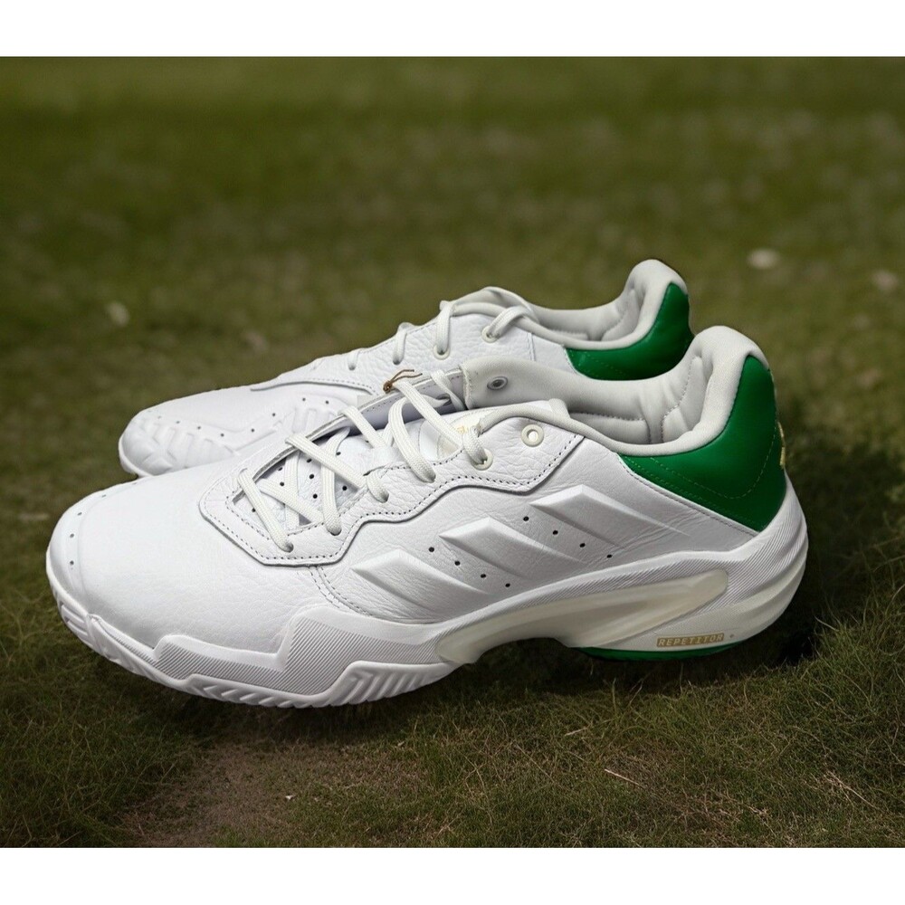 Adidas Barricade 13 Leather MEN Tennis Sports Training JP7237 Shoes Size 12 NEW